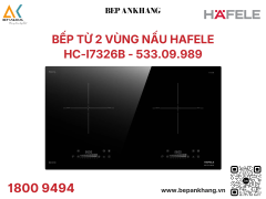 Bếp từ 2 vùng nấu Hafele HC-I7326B - 533.09.989 - Made in Germany